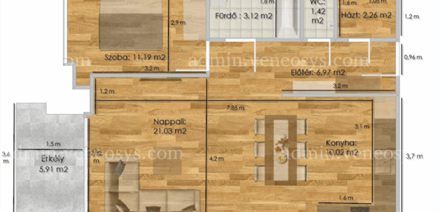 Nowoczesność i wygoda w XI. dzielnicy Budapesztu