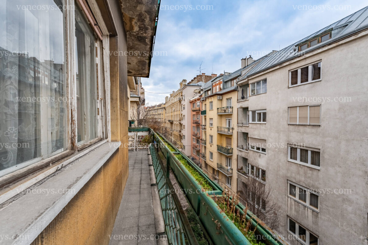 Mieszkanie w dwoma balkonami w XIII. dzielnicy Budapesztu