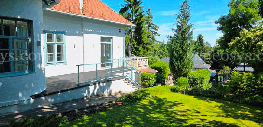 W pięknej willi w XII. dzielnicy Budapesztu