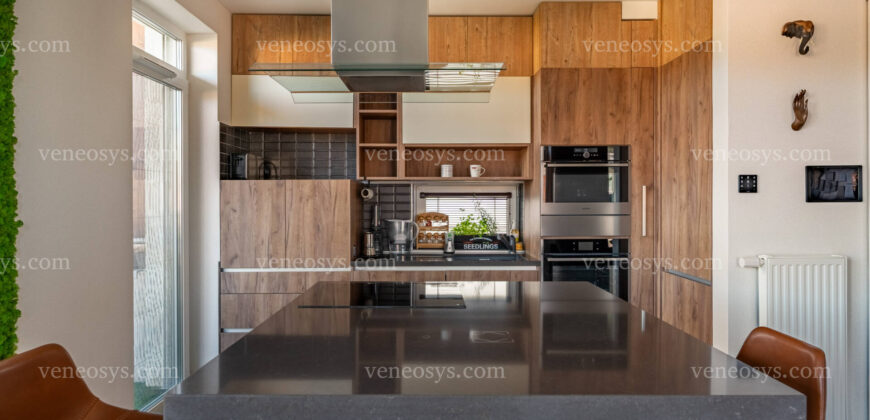 Panorama z tarasu w XI. dzielnicy Budapesztu