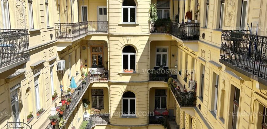 W pięknej kamienicy w XIV. dzielnicy Budapesztu