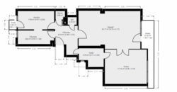 Mieszkanie w dwoma balkonami w XIII. dzielnicy Budapesztu